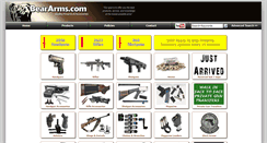 Desktop Screenshot of beararms.com