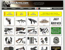 Tablet Screenshot of beararms.com